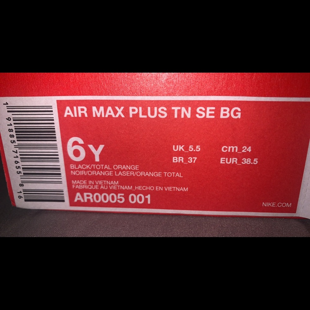 AIR MAX PLUS TN SE BG